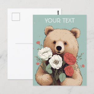Bear Hugs and Flowers: A Card for Every Occasion