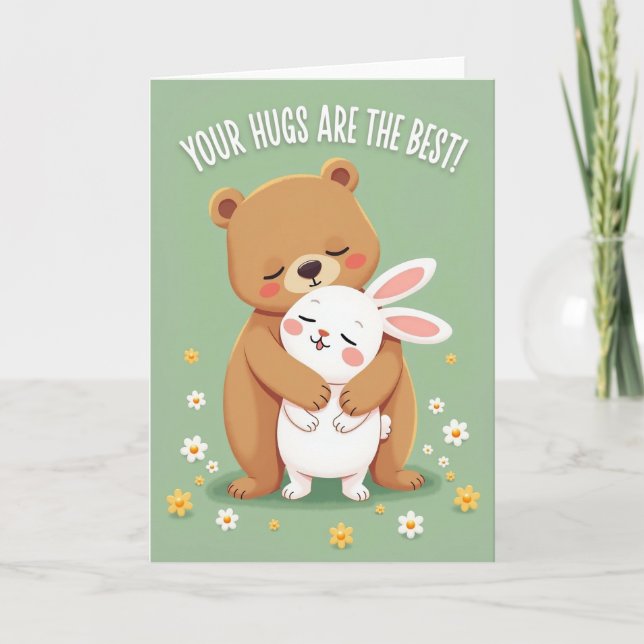 Bear Hugs Are The Best Card (Front)