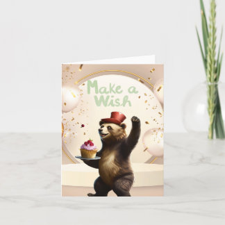 Bear Hugs Birthday Card
