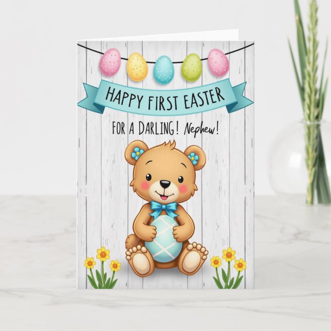 Bear Hugs Celebration Card (Front)