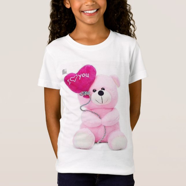 "Bear Hugs" Teddy bears with a positive message.  T-Shirt (Front)