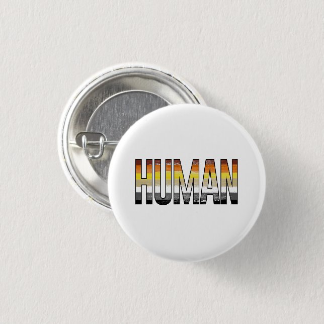 Bear Human Button (Front & Back)