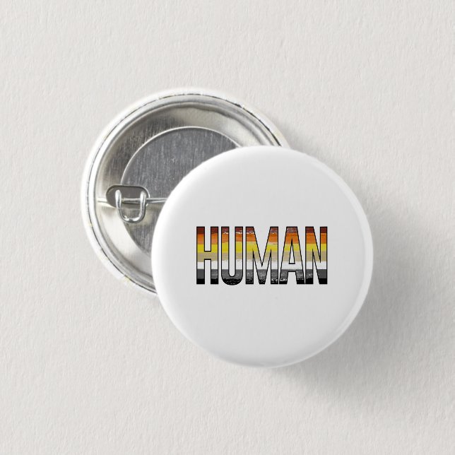 Bear Human Button (Front & Back)
