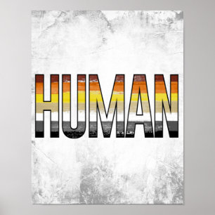 Bear Human Poster