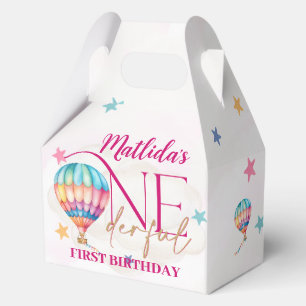 Bear in a Balloon ONEderful 1st Birthday Party Box