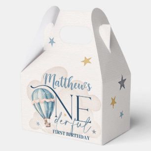 Bear in a Balloon ONEderful 1st Birthday Party Box
