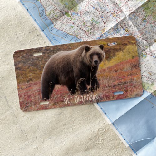 Bear in Autumn Color Environment Personalized