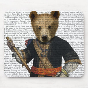 Bear in Blue Robes 2 Mouse Pad