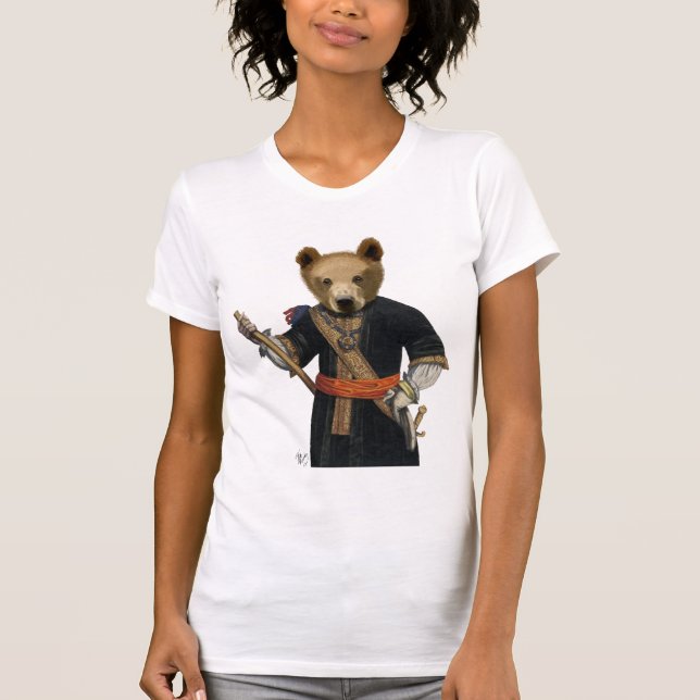 Bear in Blue Robes 2 T-Shirt (Front)