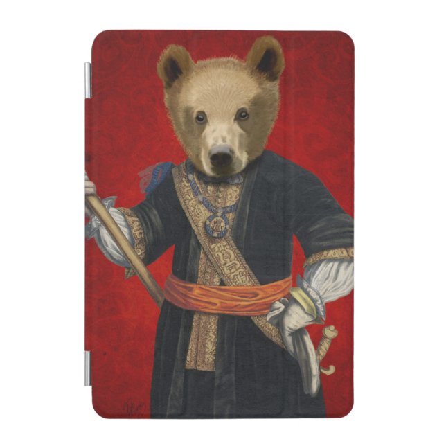Bear in Blue Robes 3 iPad Mini Cover (Front)