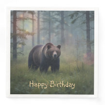 Bear in Magical Forest