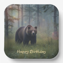 Bear In Magical Forest