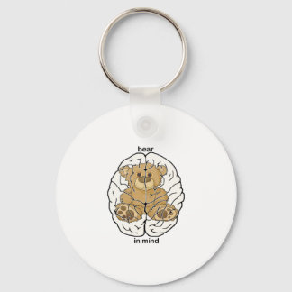 Bear in Mind Keychain
