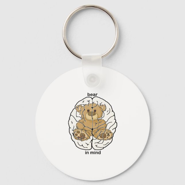 Bear in Mind Keychain (Front)