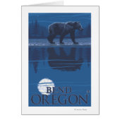 Bear in Moonlight - Bend, Oregon (Front)