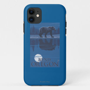 Bear in Moonlight - Bend, Oregon iPhone 11 Case