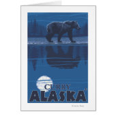 Bear in Moonlight - Curry, Alaska (Front)