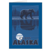 Bear in Moonlight - Curry, Alaska (Front)