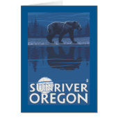 Bear in Moonlight - Sun River, Oregon (Front)