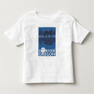 Bear in Moonlight - Sun River, Oregon Toddler T-shirt