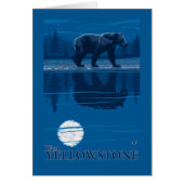 Bear in Moonlight - West Yellowstone, Montana (Front)