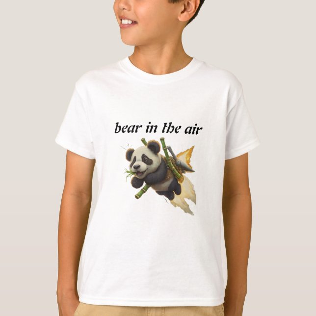 bear in the air  T-Shirt (Front)