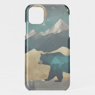 Bear in the Moonlight Design iPhone 11 Case