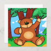 Bear in the Prairie - Bear in grassland (Front/Back)