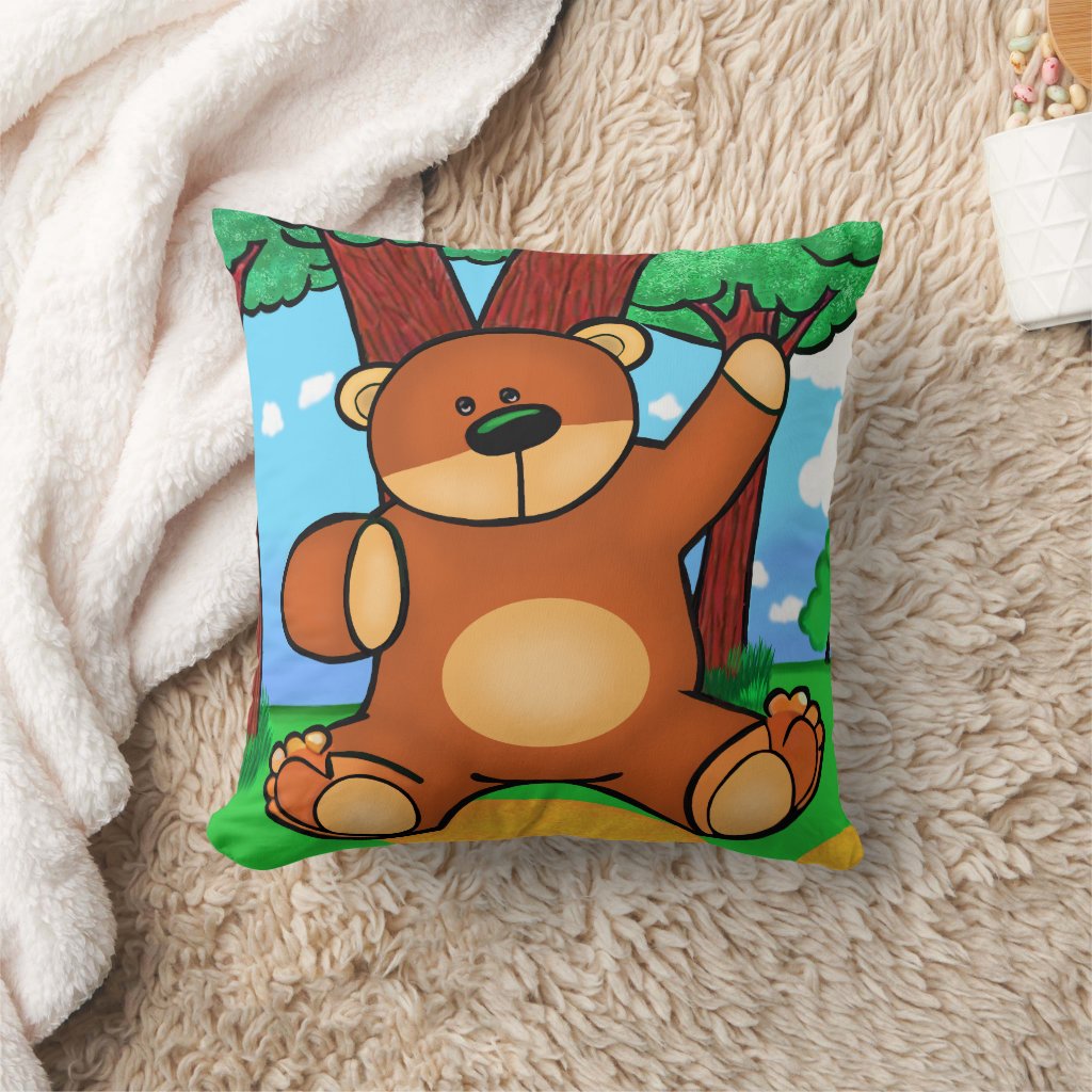 Bear in the Prairie - Bear in grassland
