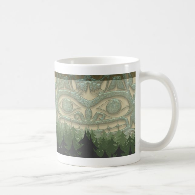 Bear in the Woods Coffee Mug (Right)