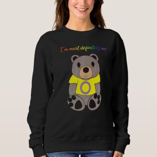 Bear Intersexuality Rainbow Variety Love Lgbt Sweatshirt