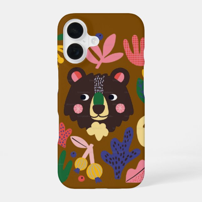 bear iphone case (Back)