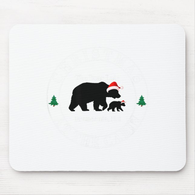 Bear Lair New Hampshire Christmas  Mouse Pad (Front)