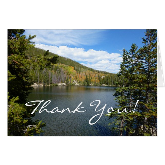 Bear Lake at Rocky Mountain National Park (Front Horizontal)