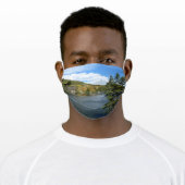 Bear Lake at Rocky Mountain National Park Adult Cloth Face Mask (Worn)