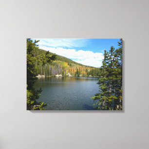 Bear Lake at Rocky Mountain National Park Canvas Print