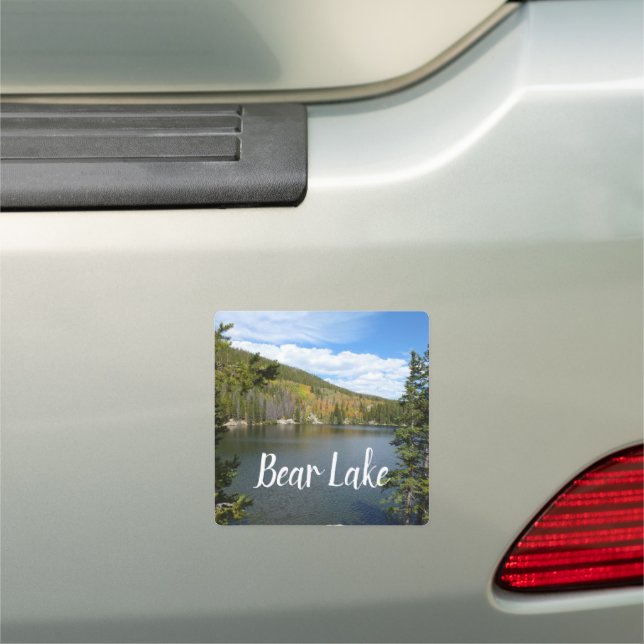 Bear Lake at Rocky Mountain National Park Car Magnet (In Situ)