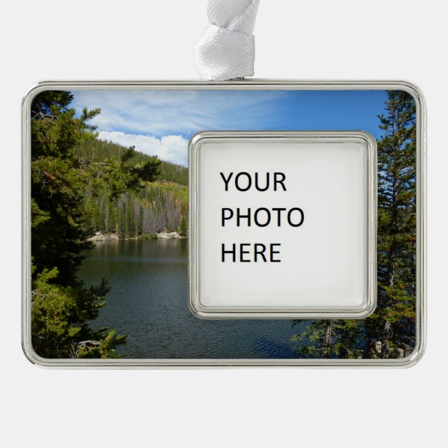 Bear Lake at Rocky Mountain National Park Christmas Ornament (Front)