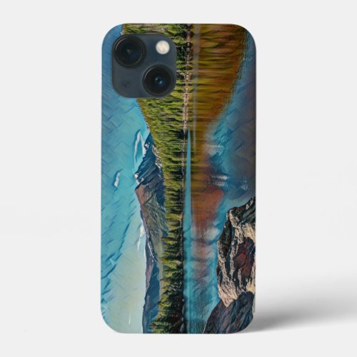 Bear Lake at Rocky Mountain National Park Colorad iPhone 13 Mini Case