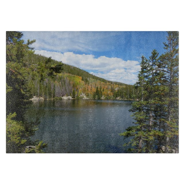 Bear Lake at Rocky Mountain National Park Cutting Board (Front)