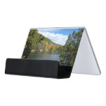 Bear Lake at Rocky Mountain National Park Desk Business Card Holder