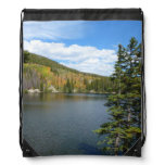 Bear Lake at Rocky Mountain National Park Drawstring Bag