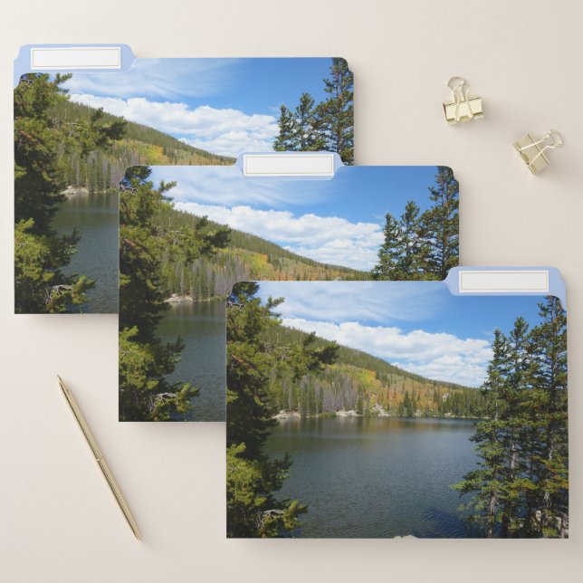 Bear Lake at Rocky Mountain National Park File Folder (Set)