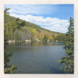 Bear Lake at Rocky Mountain National Park Glass Coaster