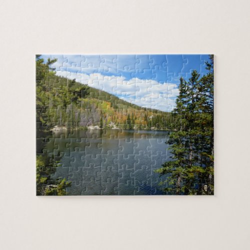 Bear Lake at Rocky Mountain National Park Jigsaw Puzzle