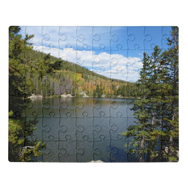 Bear Lake at Rocky Mountain National Park Jigsaw Puzzle (Puzzle Horizontal)