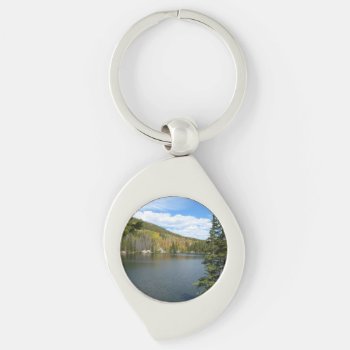 Bear Lake At Rocky Mountain National Park Keychain by mlewallpapers at Zazzle