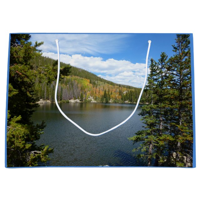 Bear Lake at Rocky Mountain National Park Large Gift Bag (Front)