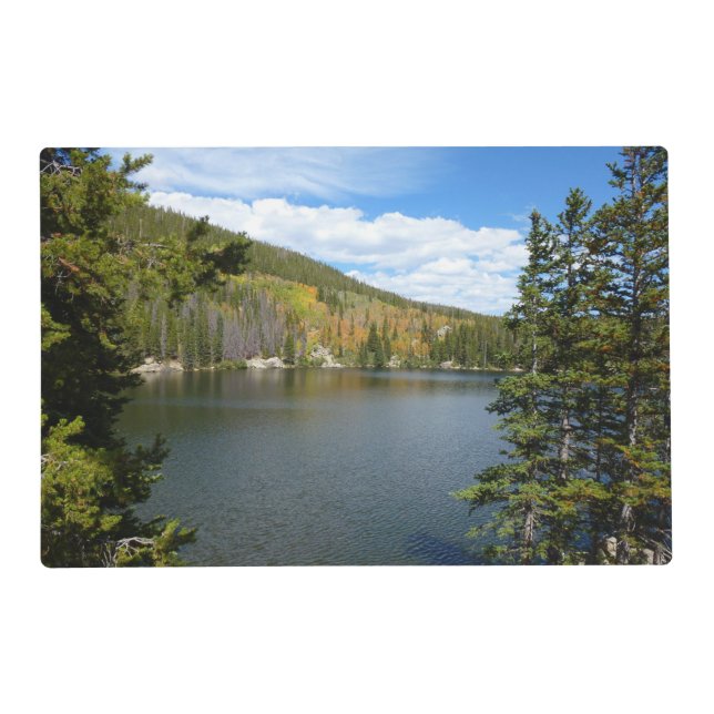 Bear Lake at Rocky Mountain National Park Placemat (Front)