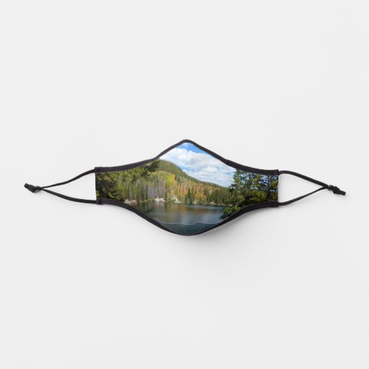 Bear Lake at Rocky Mountain National Park Premium Face Mask (Front)